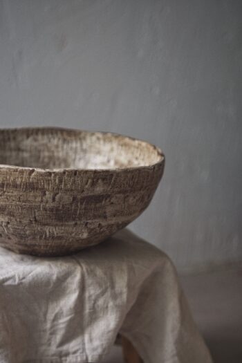 Rustykalna misa ceramiczna