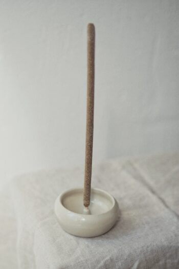 Ceramiczna podstawka na kadzidło